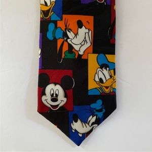 DISNEY | Mickey Goofy Pluto Cartoon Disney Tie